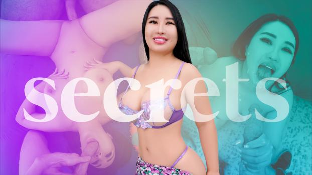 [Secrets] Suki Sin (Spit Roast & Double Facial for Cock Obsessed Wife